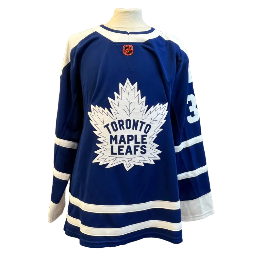 Chandail autographié Toronto Maple Leafs – Auston Matthews #34 | Adidas Laine T54