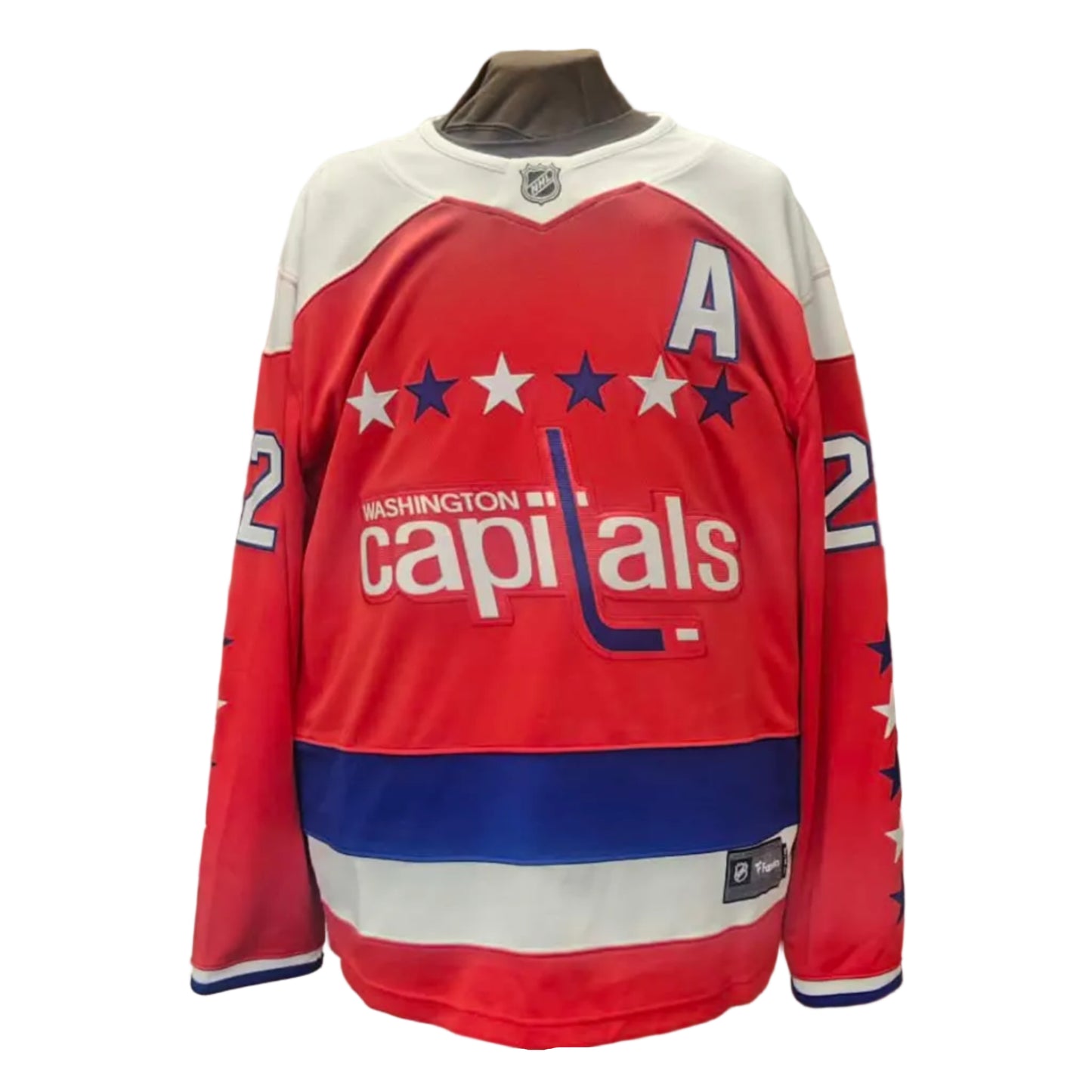 Chandail autographié Dino Ciccarelli #22 Washington Capitals – mémorabilia LNH réplique vintage certifié authentique | ESPACE B.R