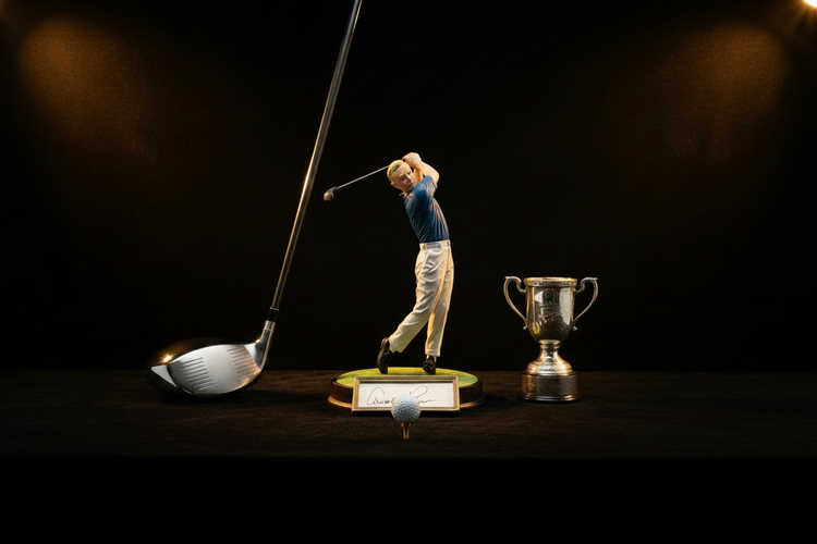 Golf - Pièces de collection autographiées