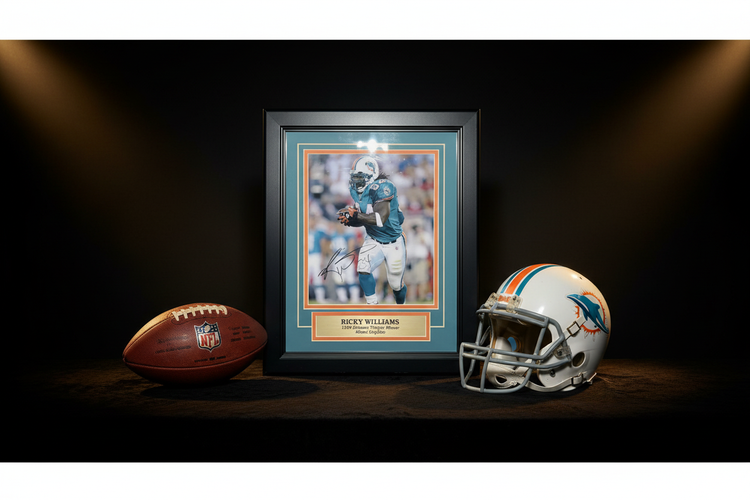 Football - Photos encadrées autographiées