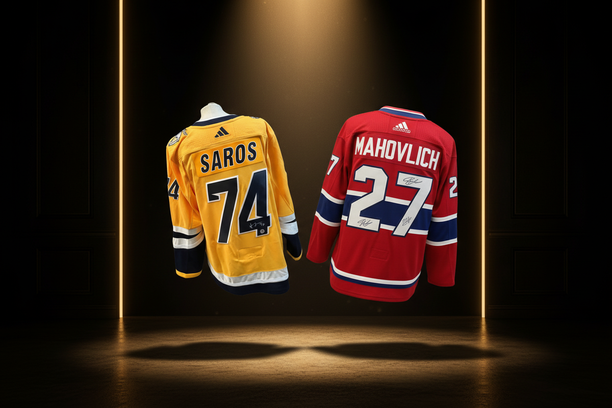Hockey - Chandails autographiés