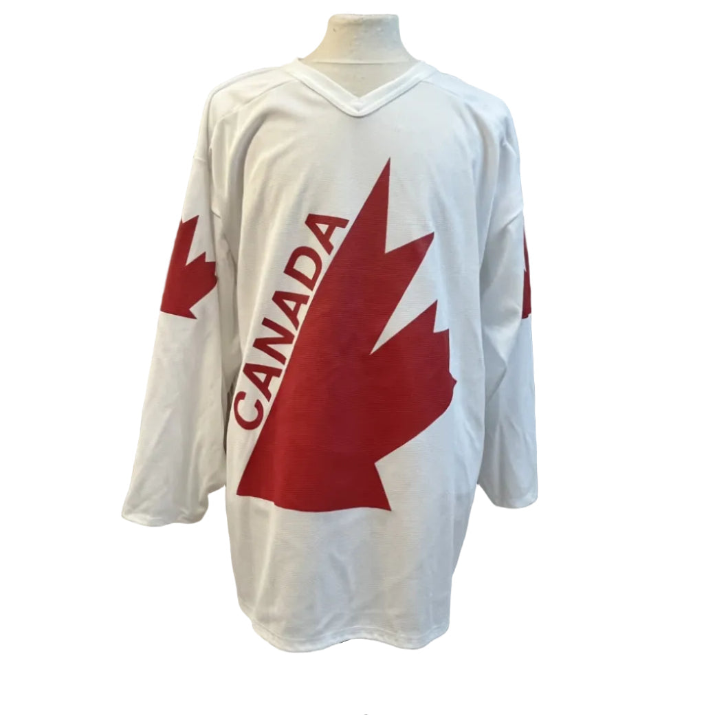 Chandail autographié Équipe Canada – Paul Coffey | Fanatics Fabrication Canadienne T-Large