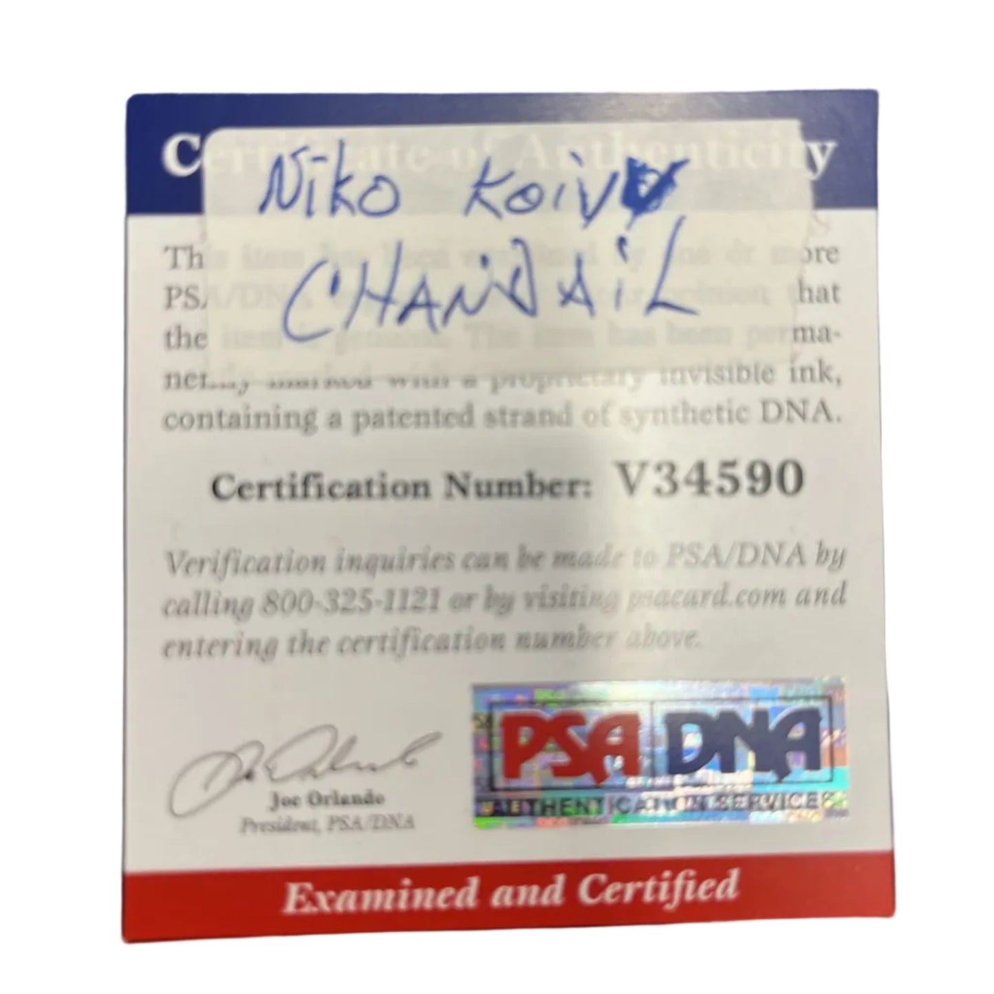 Chandail autographié Mikko Koivu #9 Minnesota Wild – mémorabilia LNH réplique Reebok certifié authentique | ESPACE B.R