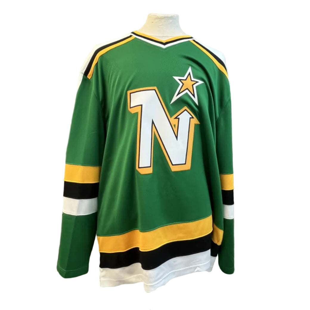 Chandail autographié Minnesota North Stars – Mike Gartner #22
