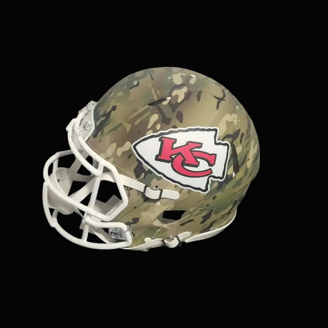 Tirage spécial – Casque signé Patrick Mahomes