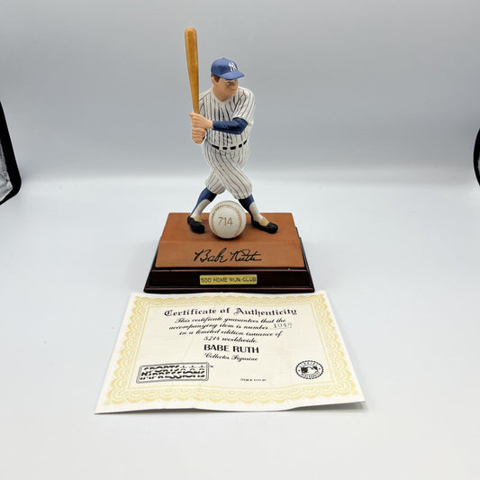 Figurine autographiée Babe Ruth