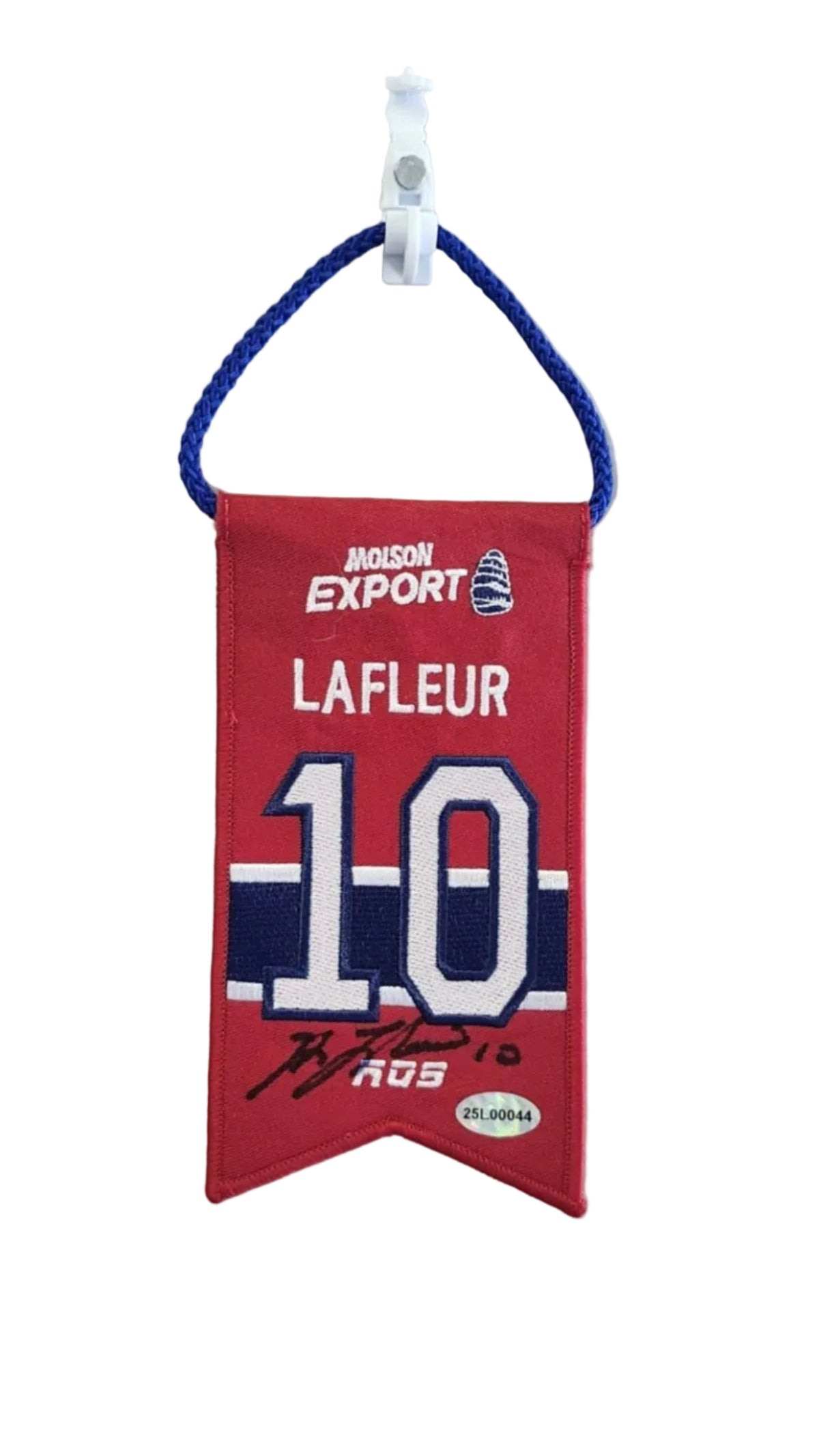 Fanion Guy Lafleur autographe
