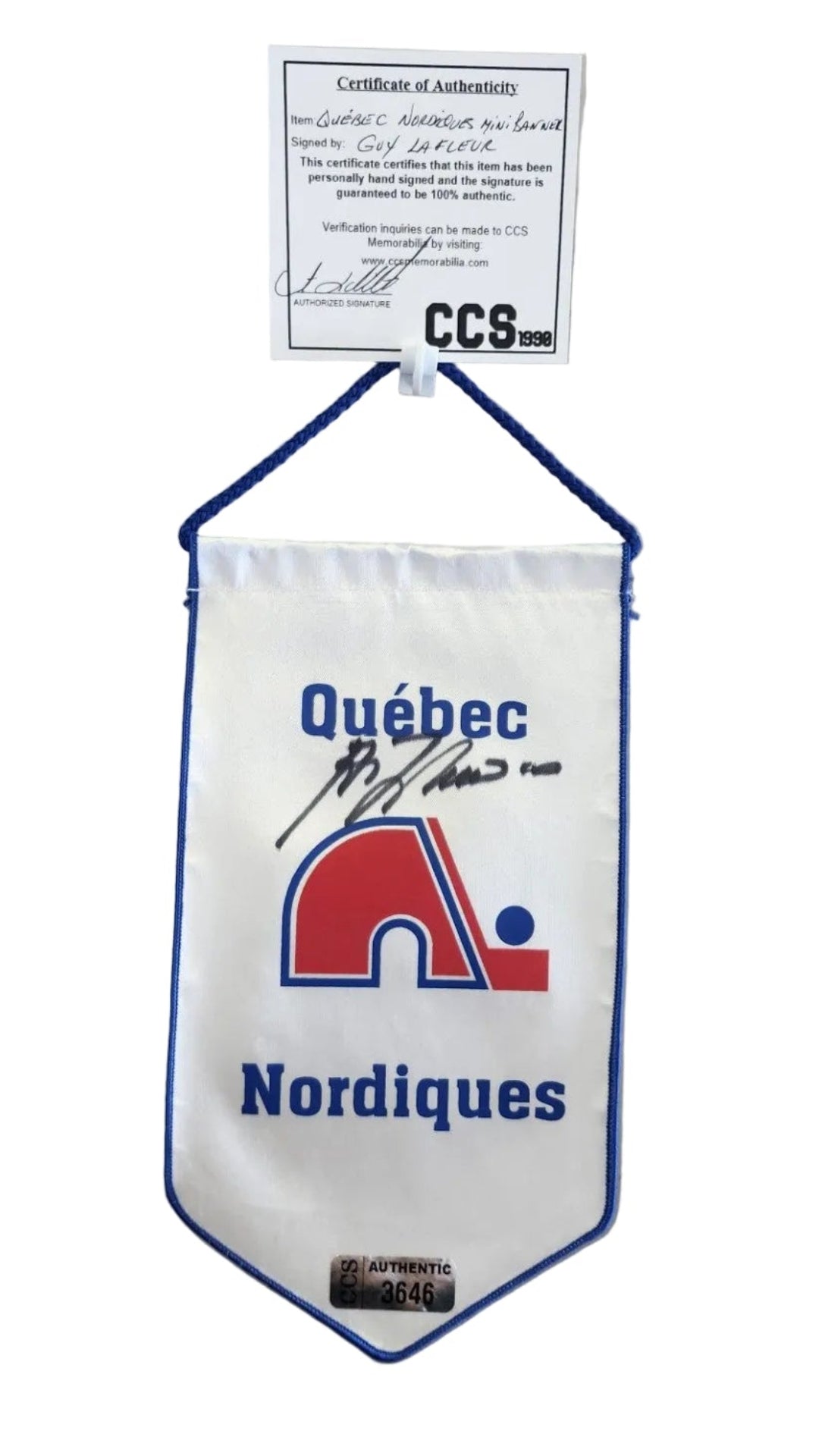 Guy Lafleur signature