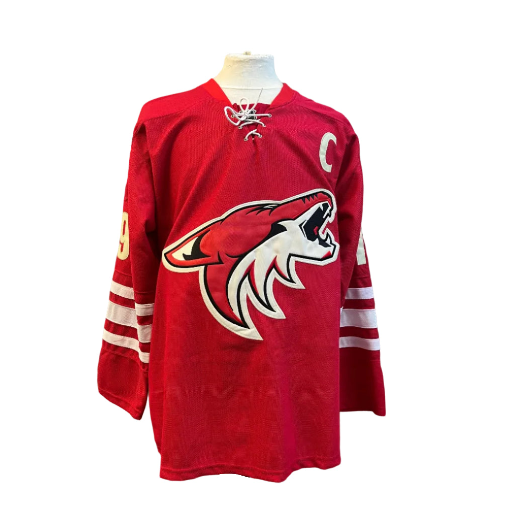Chandail autographié Phoenix Coyotes – Shane Doan #19 | Réplique Reebok T52