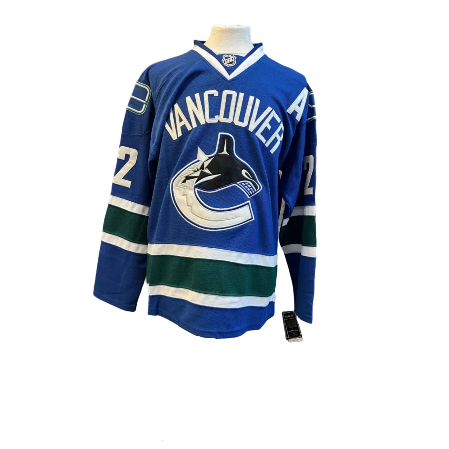 Chandail autographié Vancouver Canucks – Daniel Sedin #22 | Réplique Reebok T50