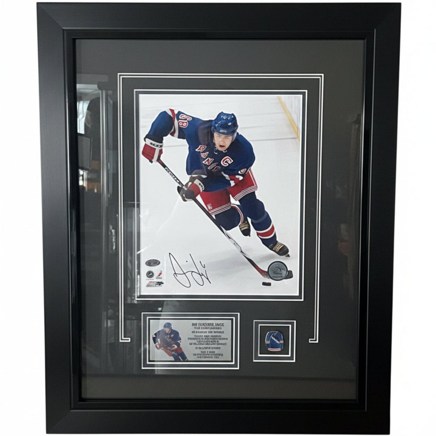 Photo encadrée autographiée Rangers de New York – Jaromír Jágr #68