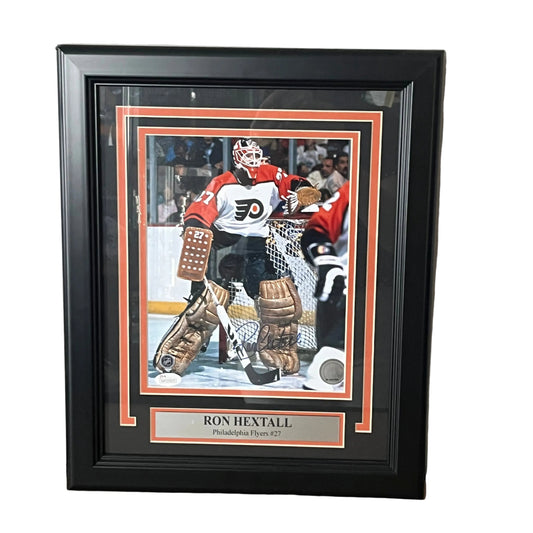 Photo encadrée autographiée Philadelphia Flyers – Ron Hextall #27