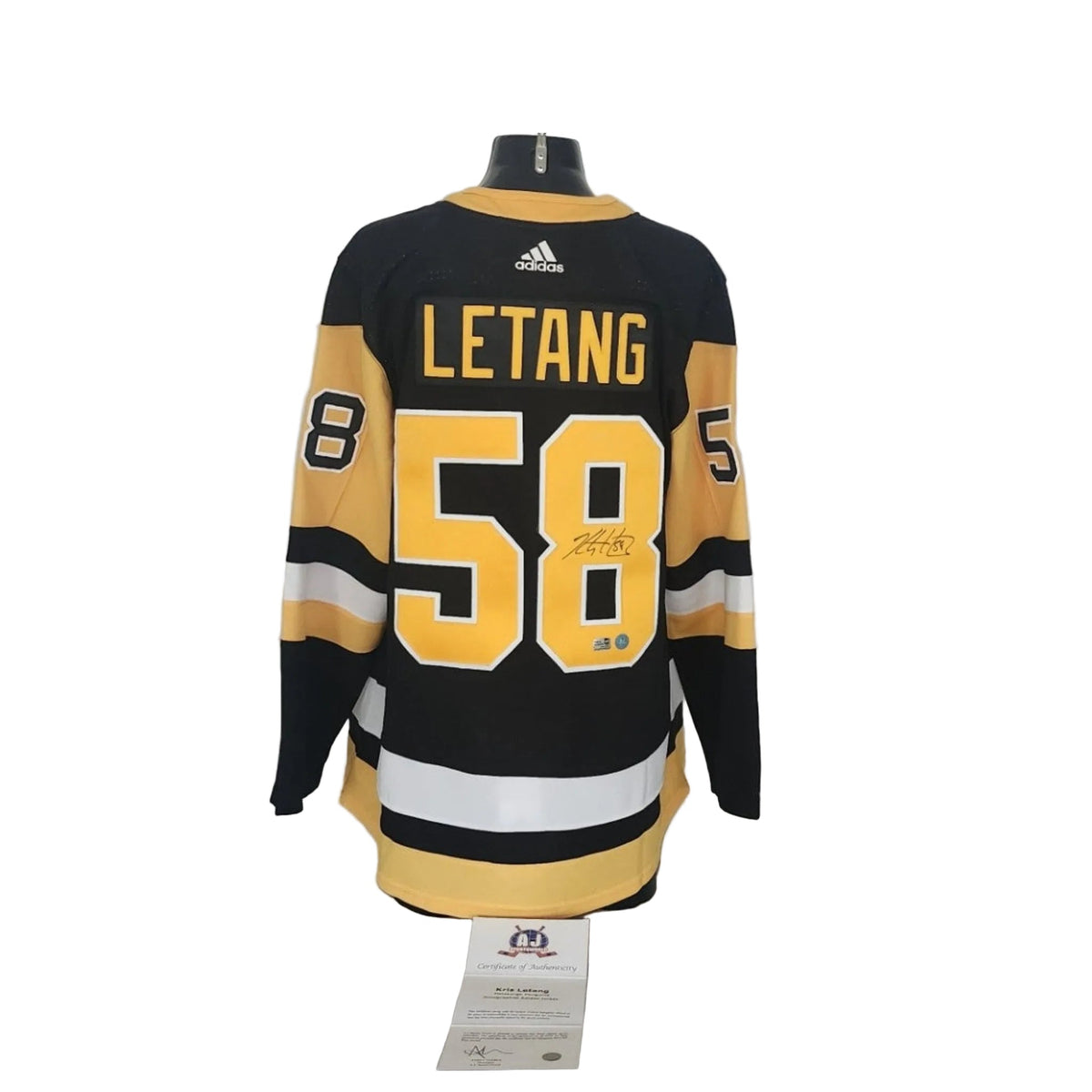 Kris Letang #58.