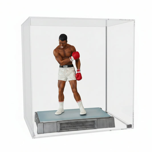 Muhammad Ali – Figurine Pro Shots Ultimate #1738/2000 | Upper Deck – mémorabilia boxe autographié | ESPACE B.R